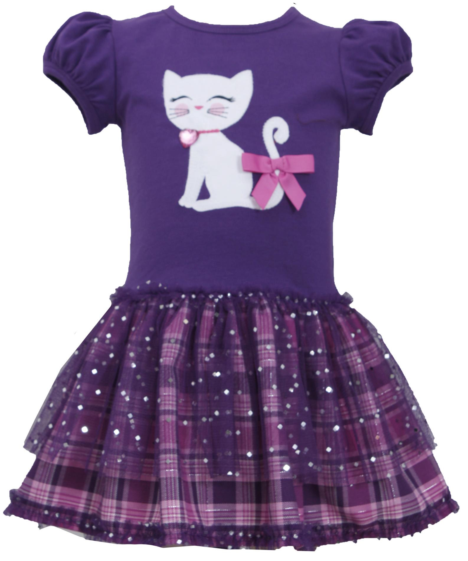 Ashley Ann Infant & Toddler Girl's Casual Dress - Kitty