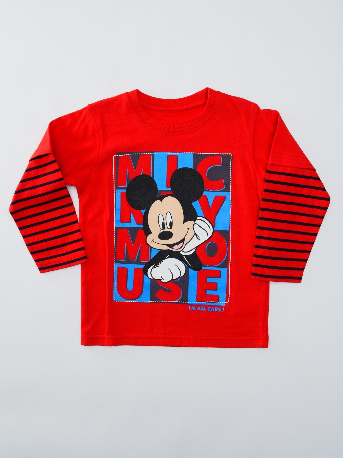 Disney Toddler Boy's Layered-Look Graphic T-Shirt - Mickey Mouse