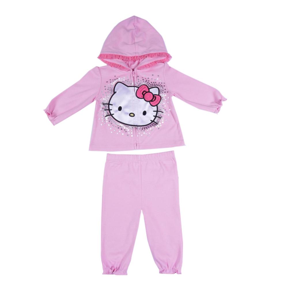 Hello Kitty Baby Newborn & Infant Girl's Hoodie Jacket & Pants