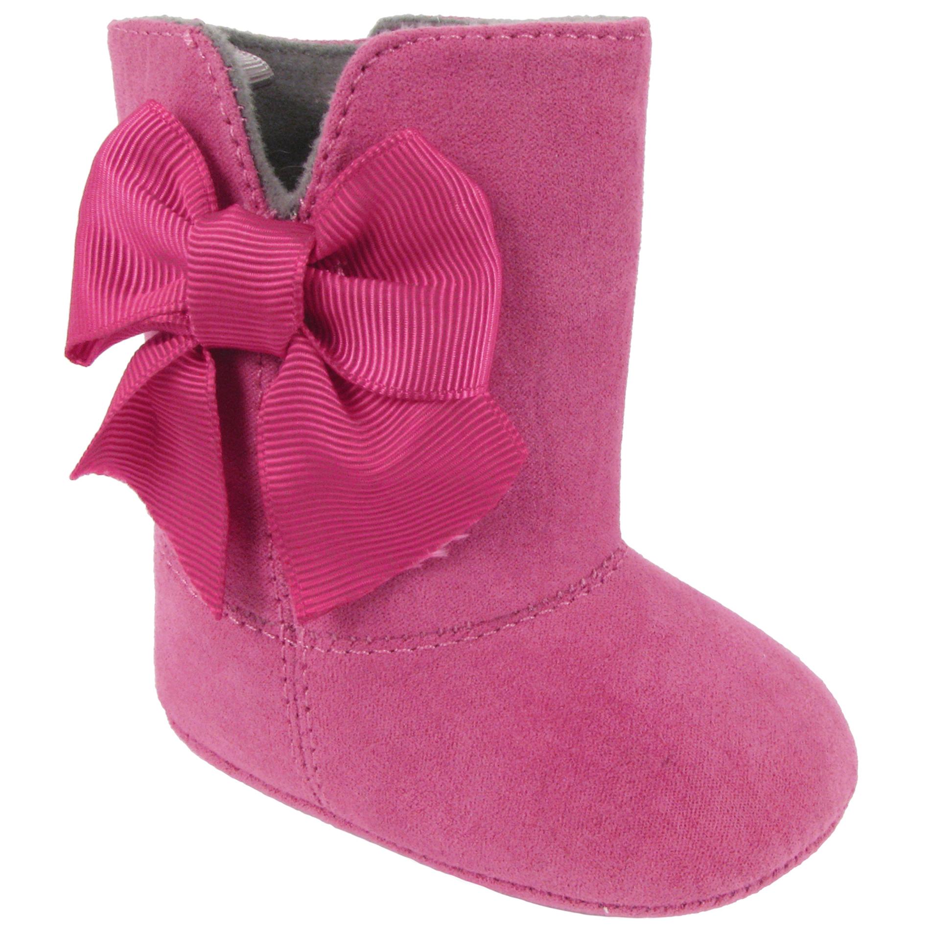 Little Wonders Baby Girl's Pink Winter Boot