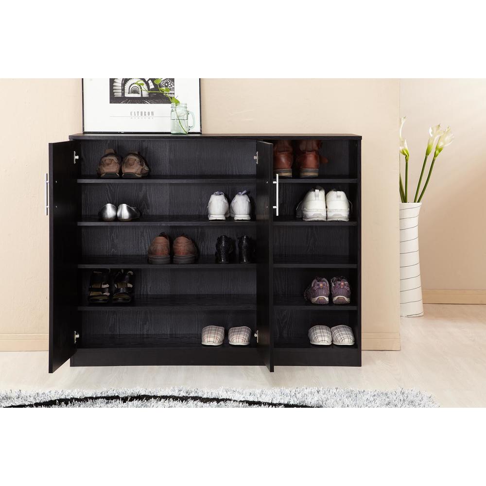 Furniture of America Wesley 8-Shelves Shoe Cabinet