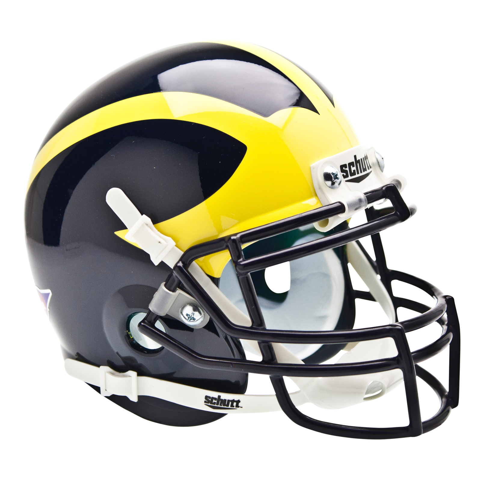 Michigan Wolverines Hockey Helmet