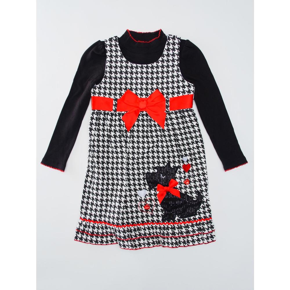 Young Hearts Girl's Top & Jumper - Scottie Dog
