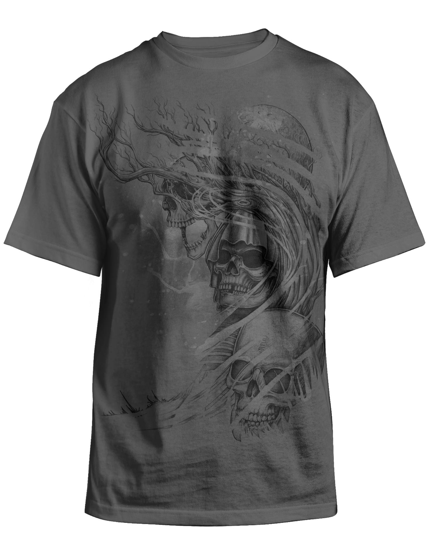 Men's Big & Tall Graphic T-Shirt - Skull