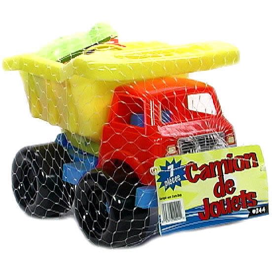 American Plastic Toys Truck Full of Toys, 7 trucks   Toys & Games
