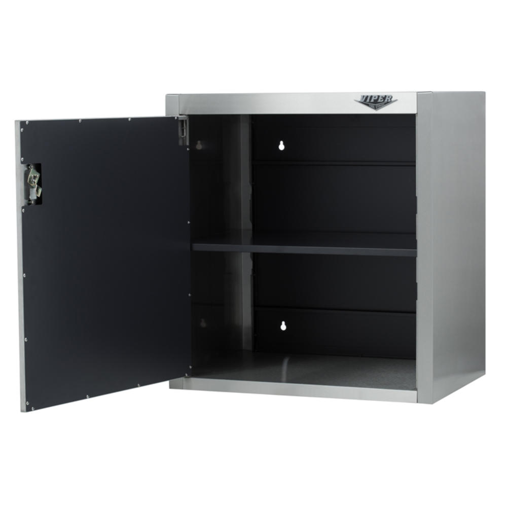 Viper Tool Storage 26-inch 1 Door 304 Stainless Steel Cabinet