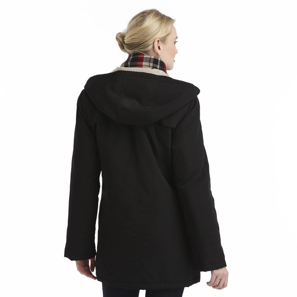 Covington Women's Mid-Weight Hooded Jacket & Scarf