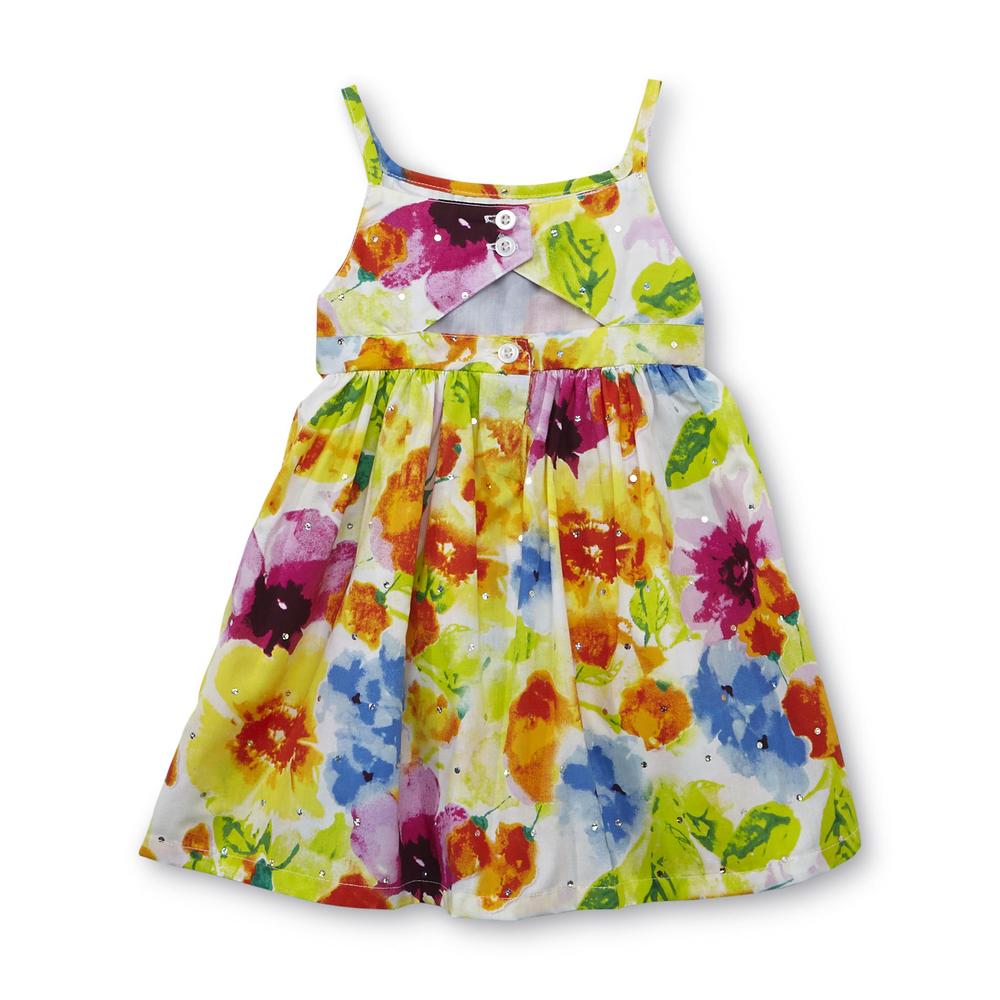 Infant & Toddler Girl's Sundress - Floral & Sequins