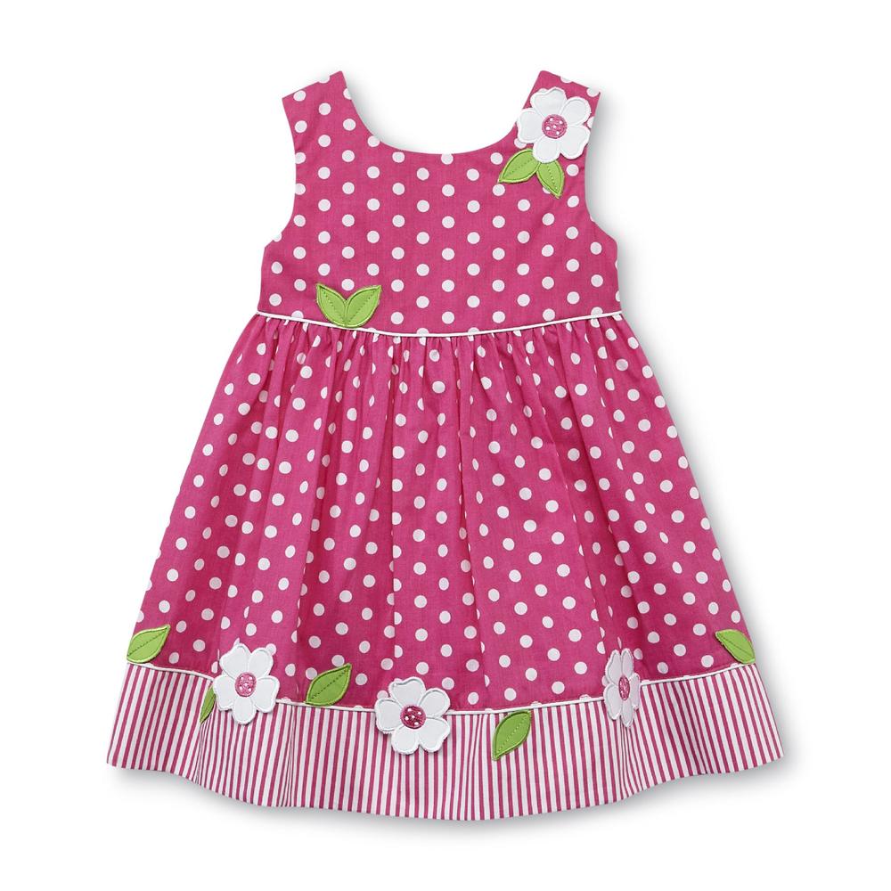 Infant & Toddler Girl's Sundress - Polka Dots & Striped