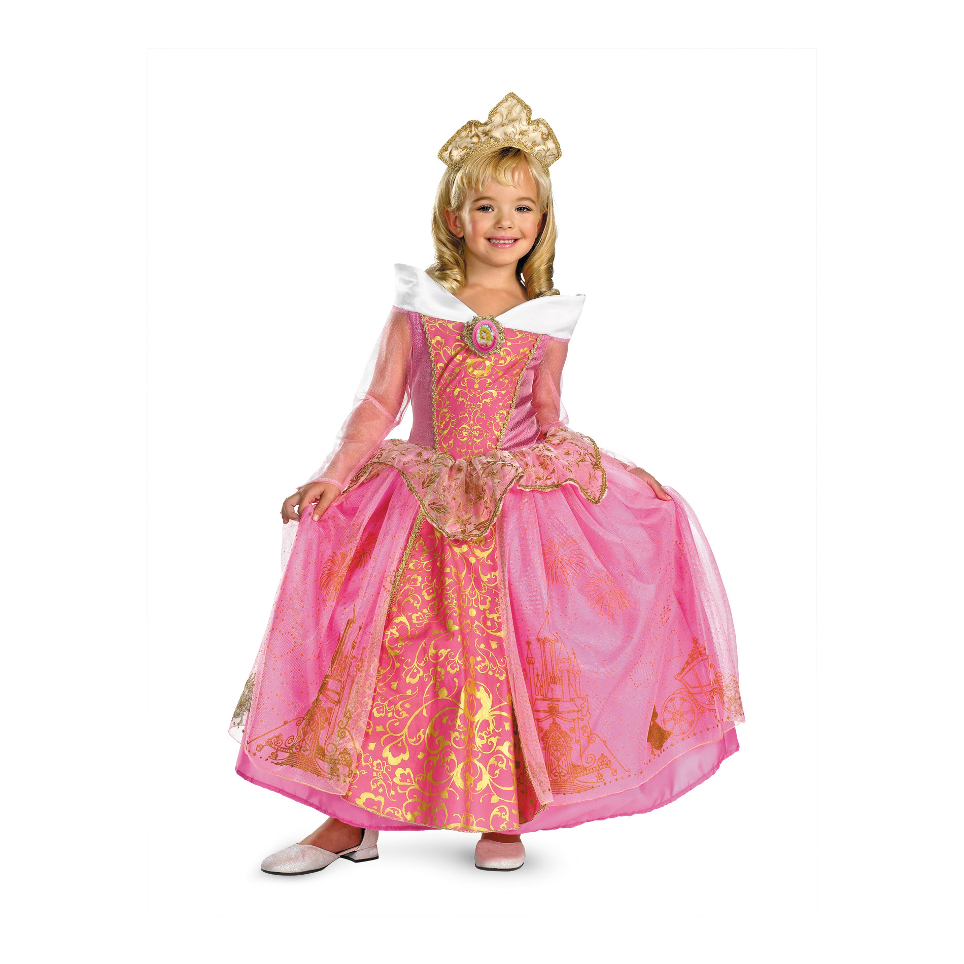 Disney Girl's Aurora Sleeping Beauty Prestige Halloween Costume