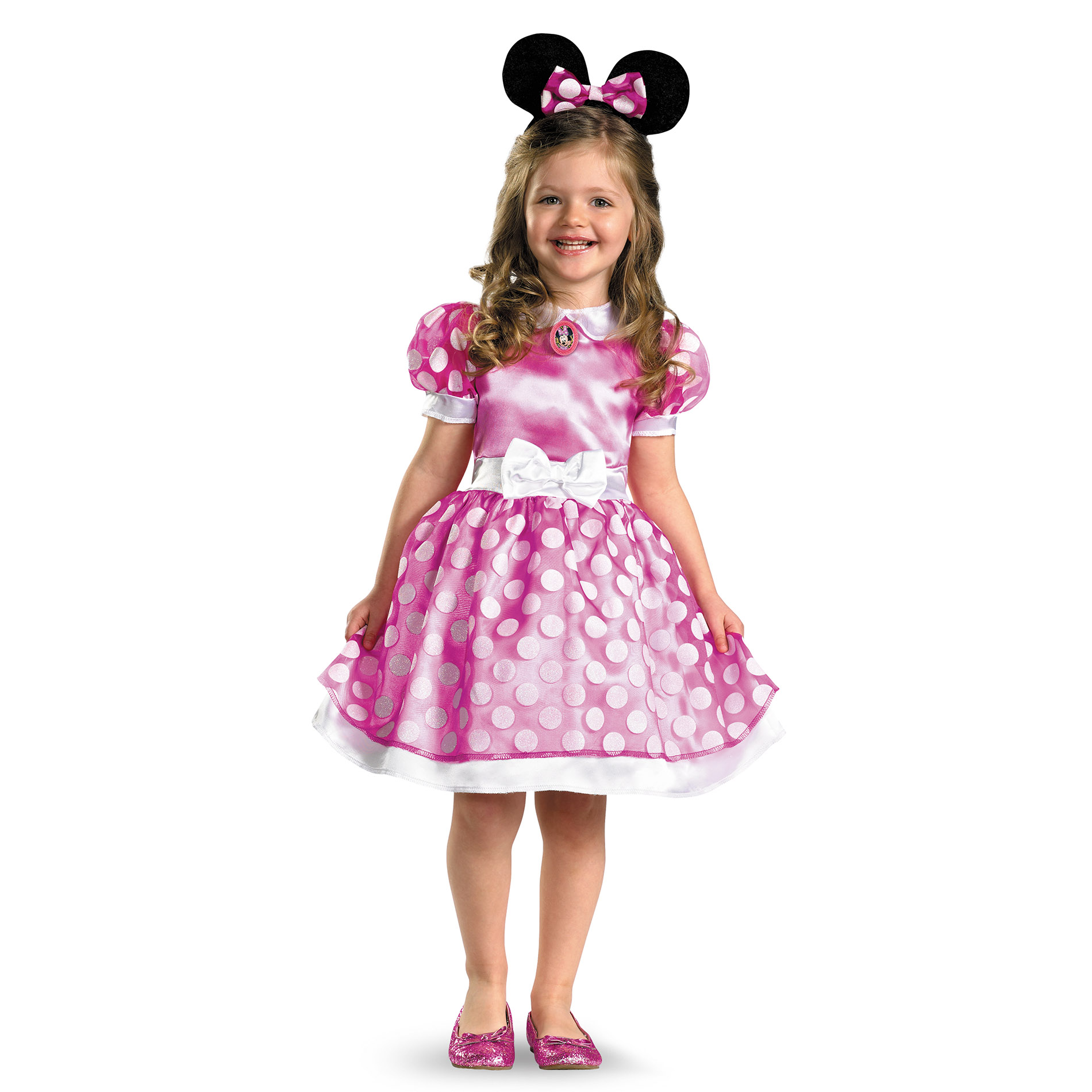 Disney Pink Minnie Mouse Clubhouse Toddler Halloween Costume