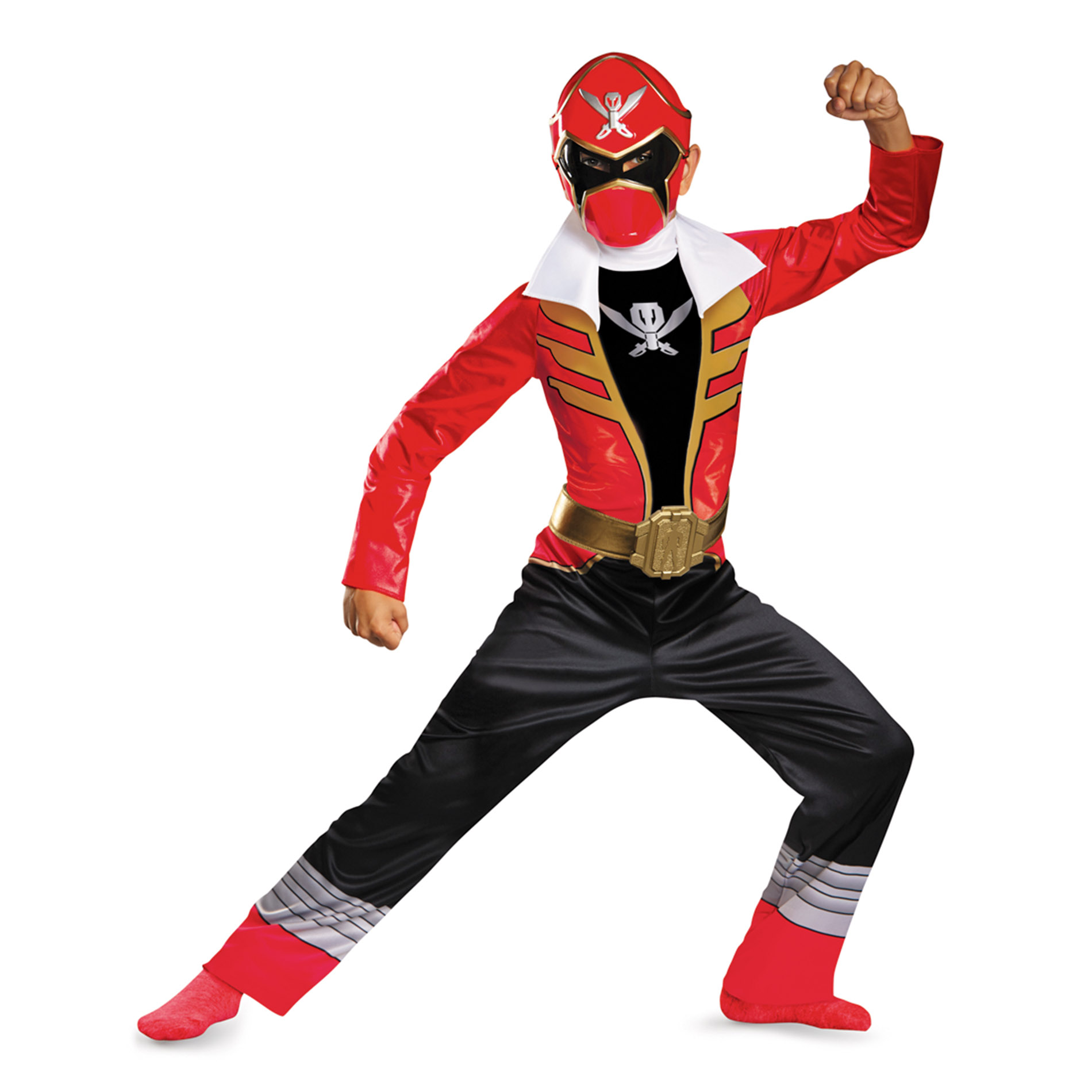 Power Rangers Boys' Red Ranger Classic Halloween Costume