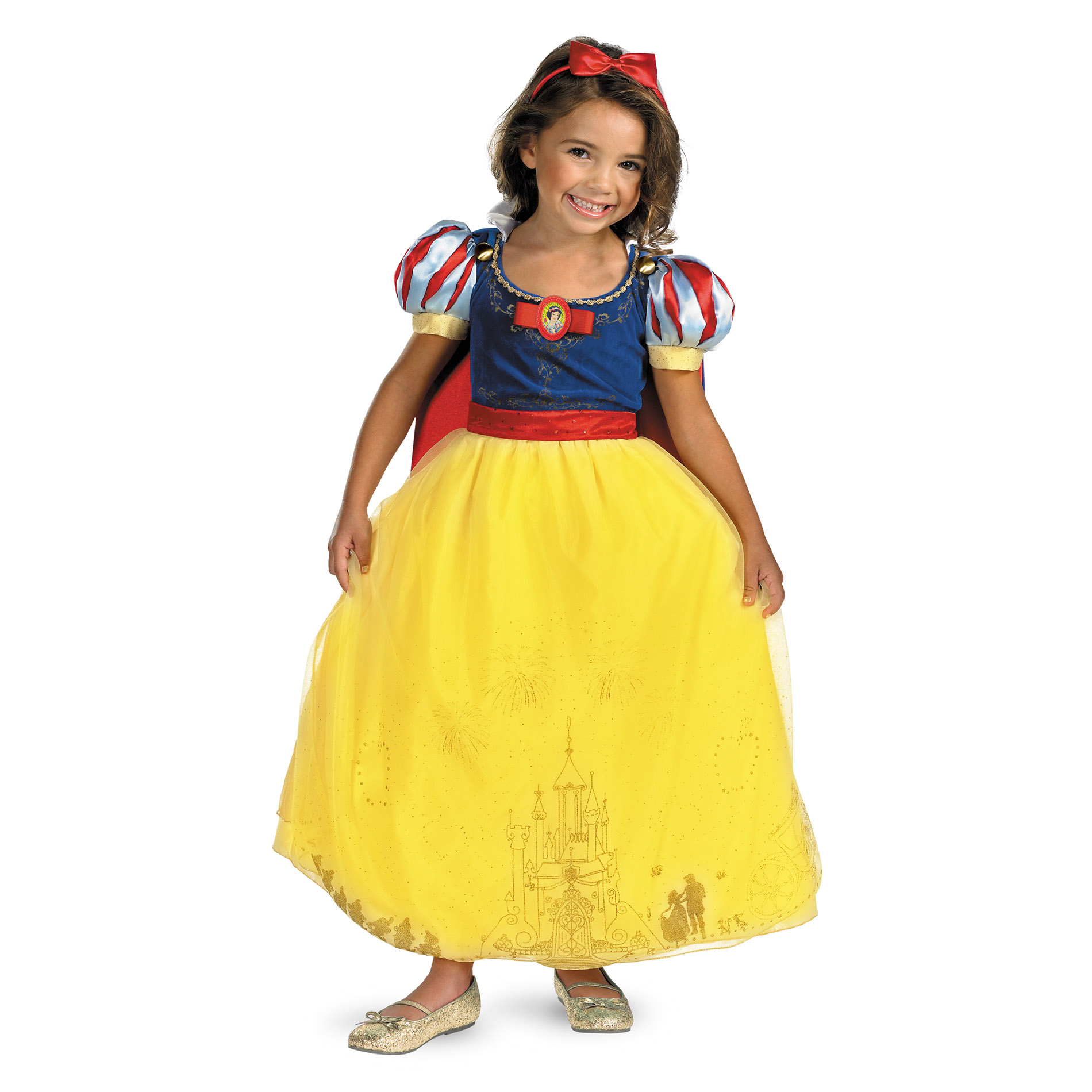 Disney Girl's Snow White Prestige Halloween Costume