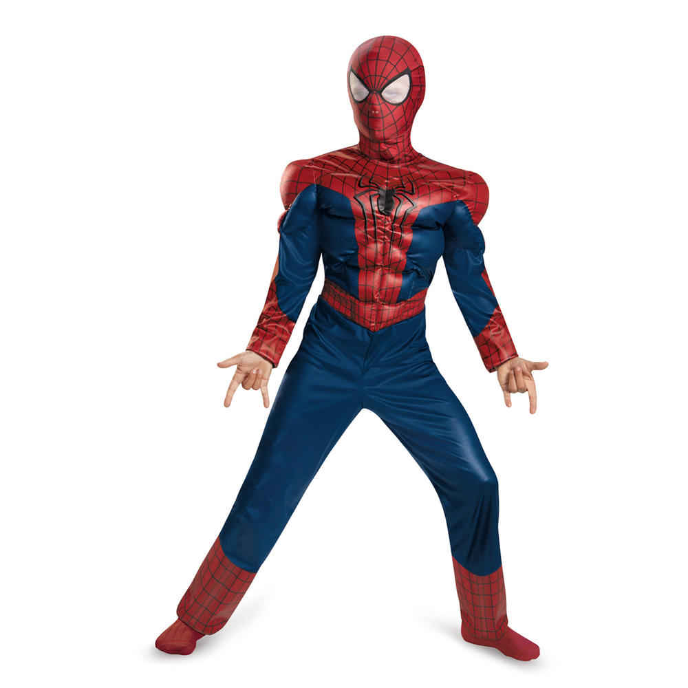 Marvel Boys' Spider-Man Movie Classic Muscle Halloween Costume