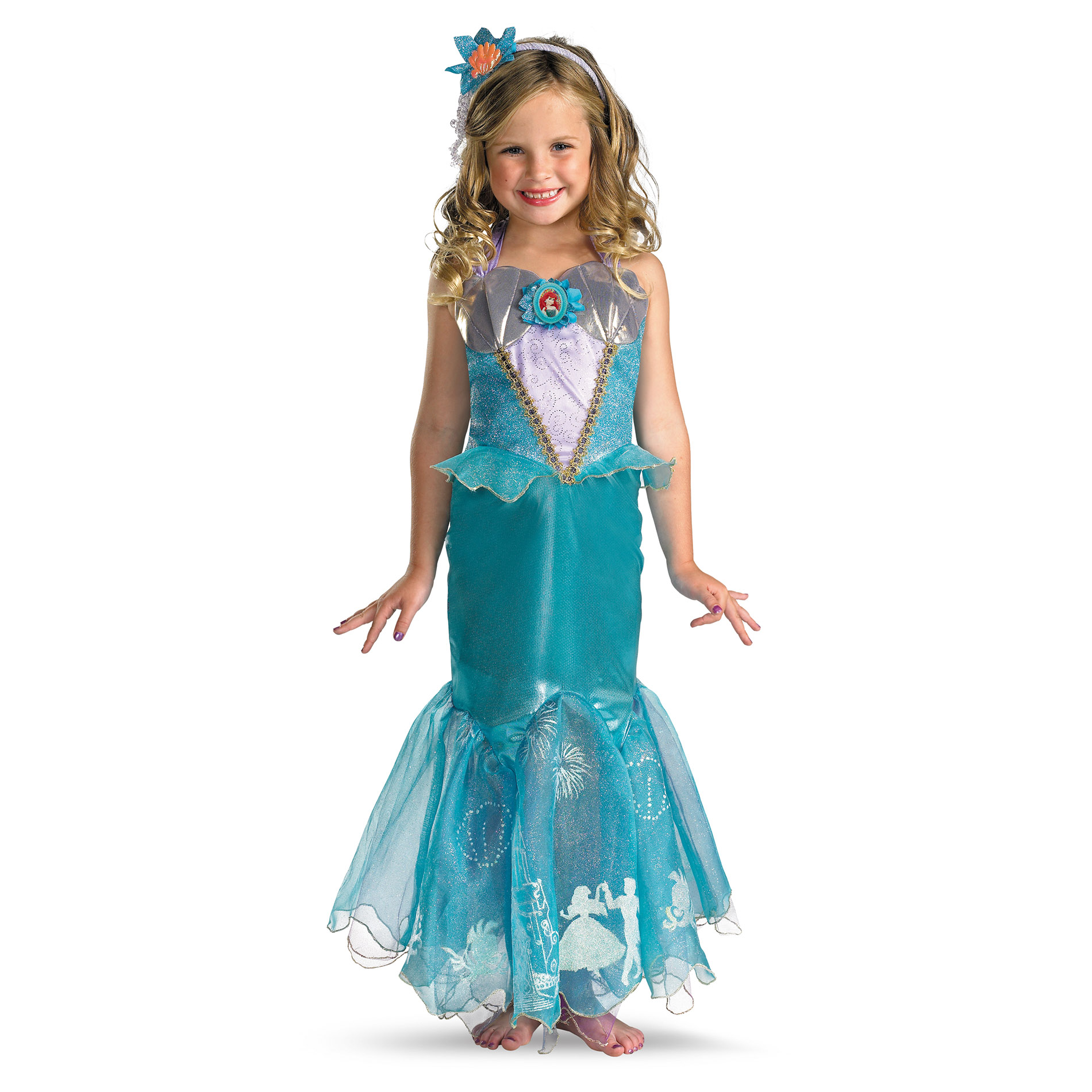 Disney Ariel Storybook Prestige Girl's Halloween Costume