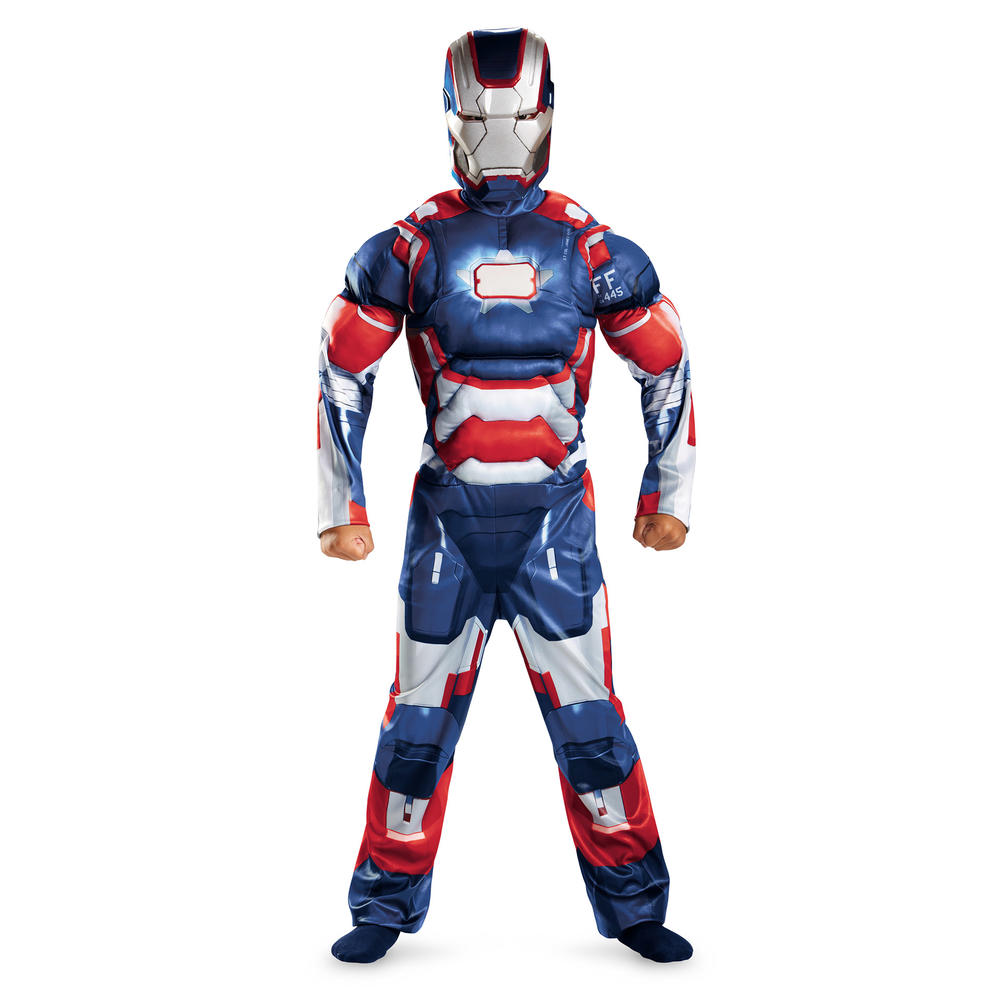 Disney Boys' Iron Patriot Muscle Halloween Costume