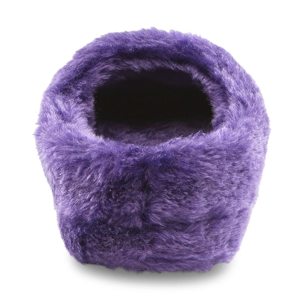 Bongo Women's Melody Purple Plush Slipper