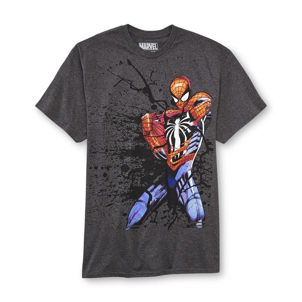 Marvel Spider-Man Men's Graphic Screen Print T-Shirt
