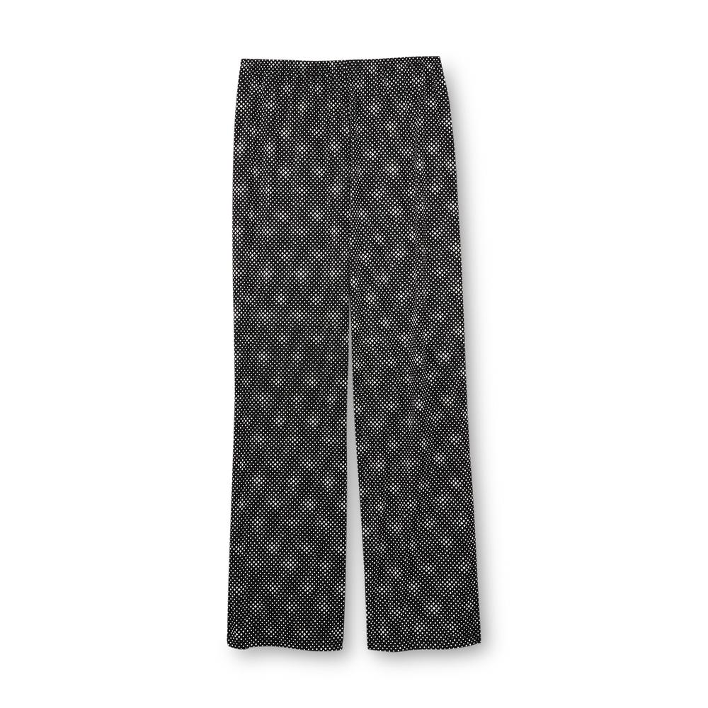 Jaclyn Smith Women's Pajama Top & Pants - Dots