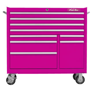 Pink rolling tool chest clearance