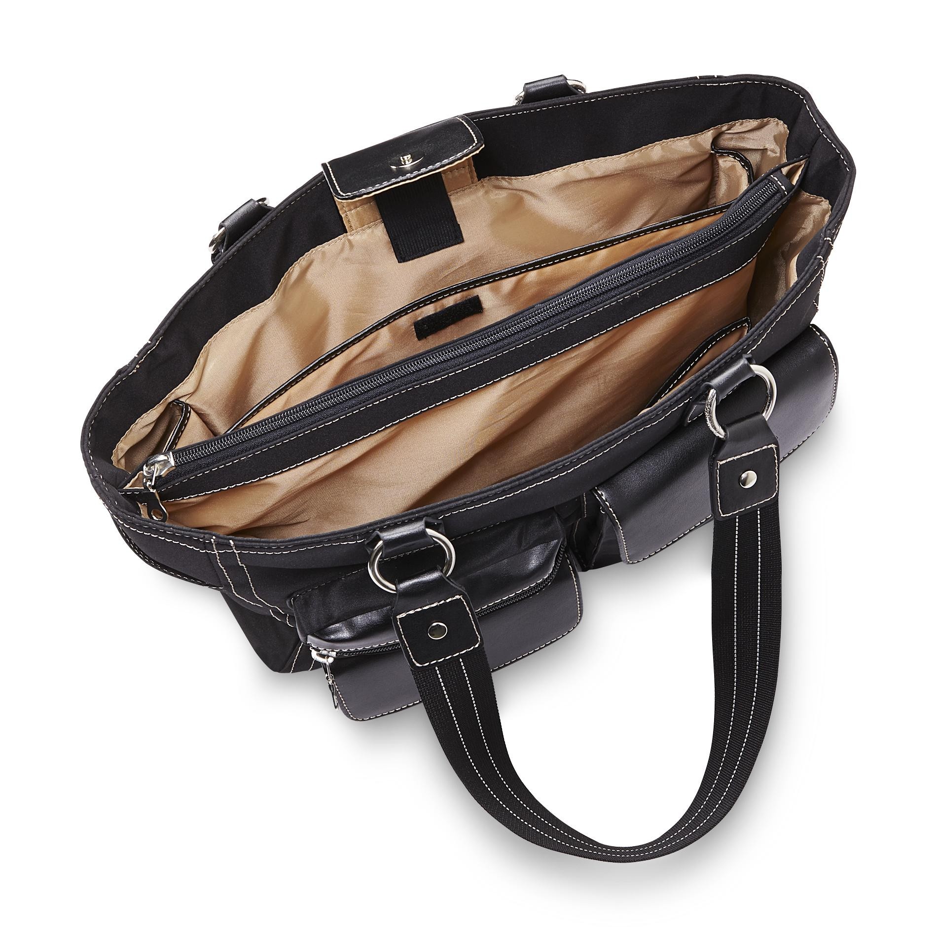 Womens Tote Bags With Pockets IUCN Water