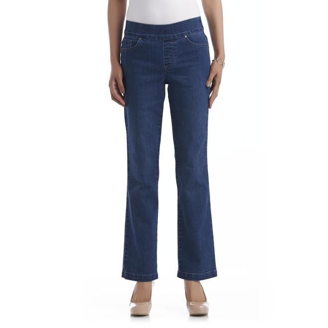 Gloria Vanderbilt Women's Comfort Flex Pull On Straight - Clothing ...