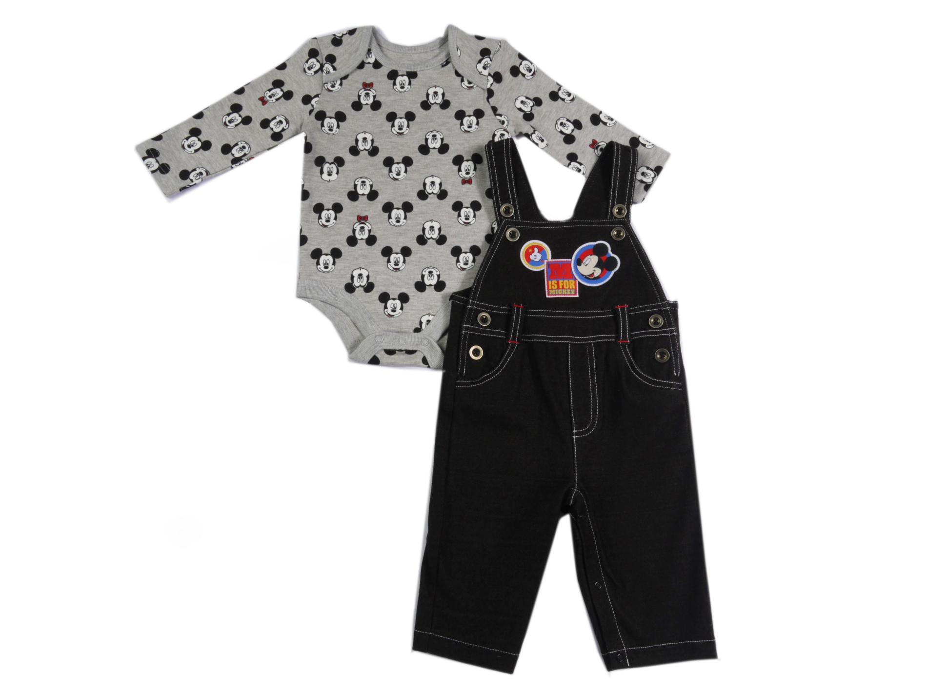Disney Newborn & Infant Boy's Printed Bodysuit & Overalls - Mickey Mouse