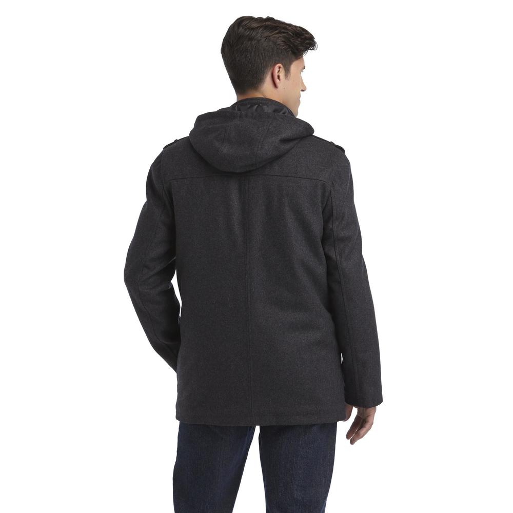 Attention Men's Wool Blend CPO Jacket