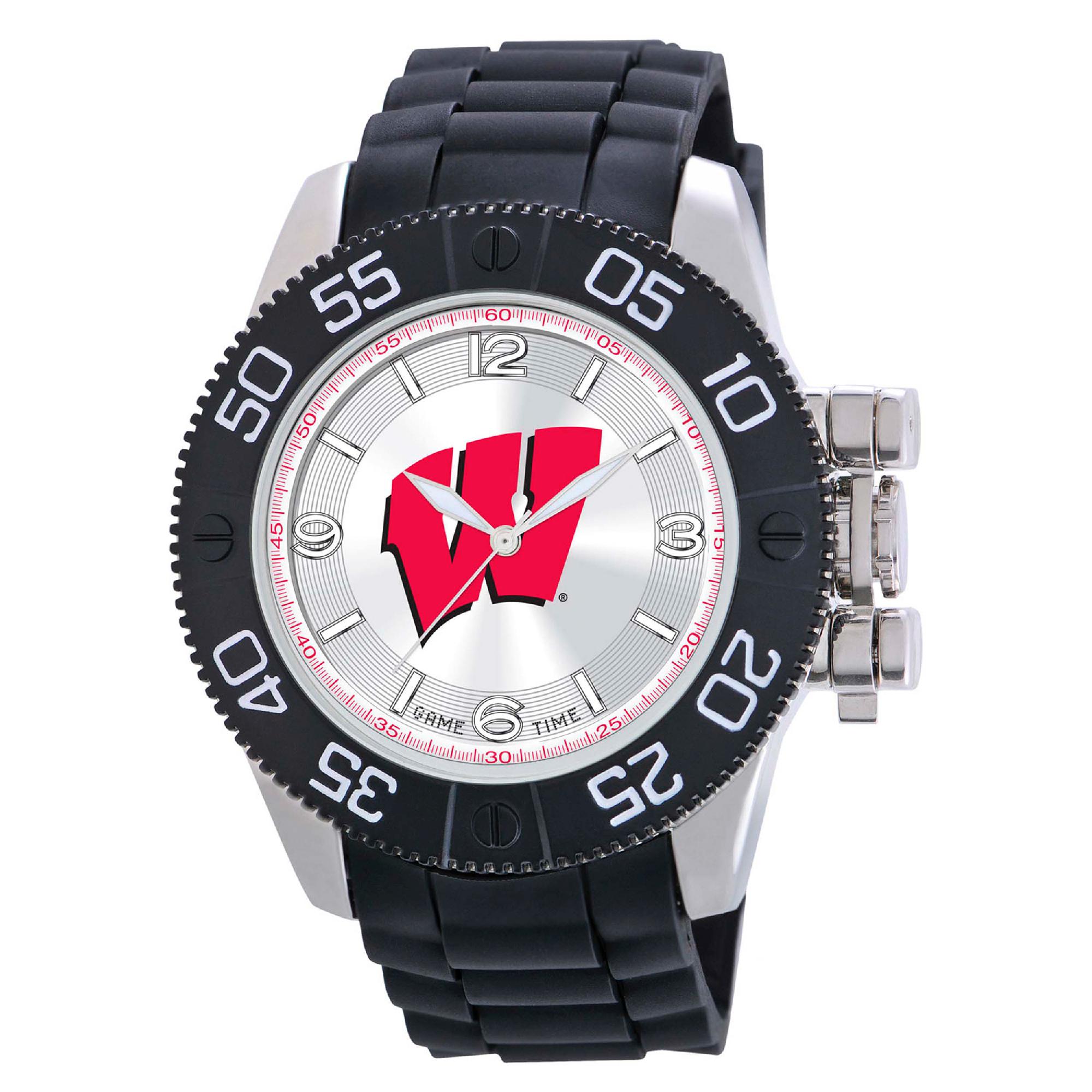 Game Time University of Wisconsin Badgers NCAA Men's Beast Series Watch