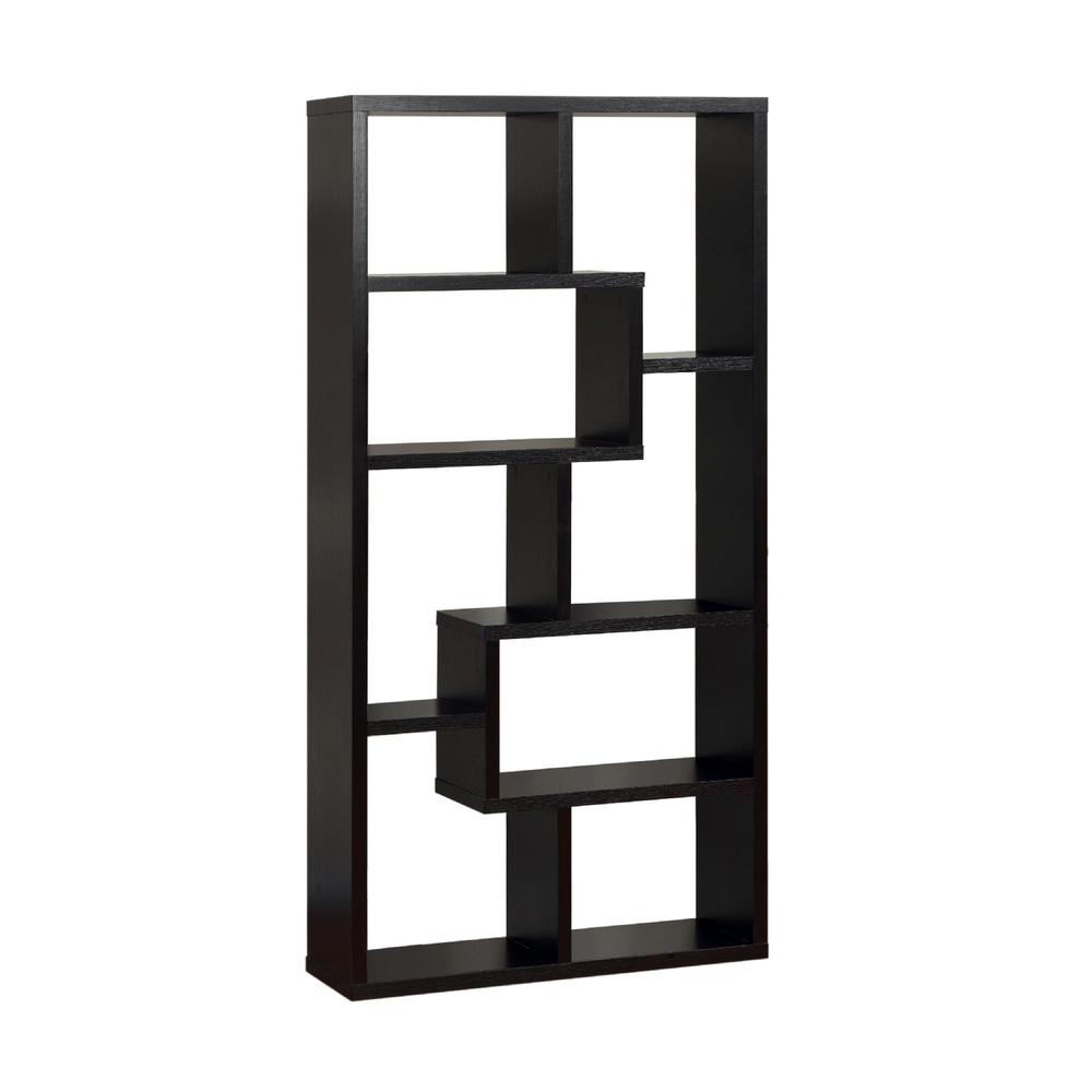 Furniture of America Boldly Designed 8-Compartment Bookcase