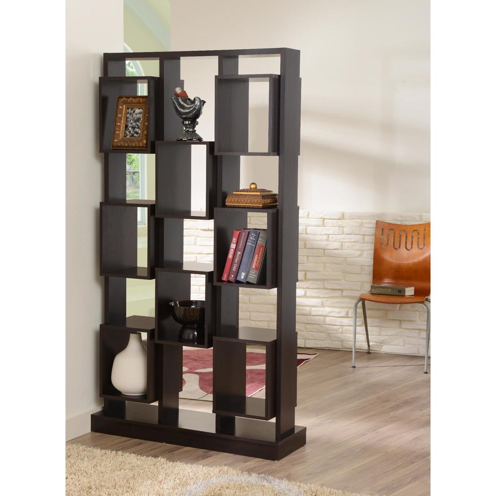 Furniture of America Cubes Spacious Bookcase