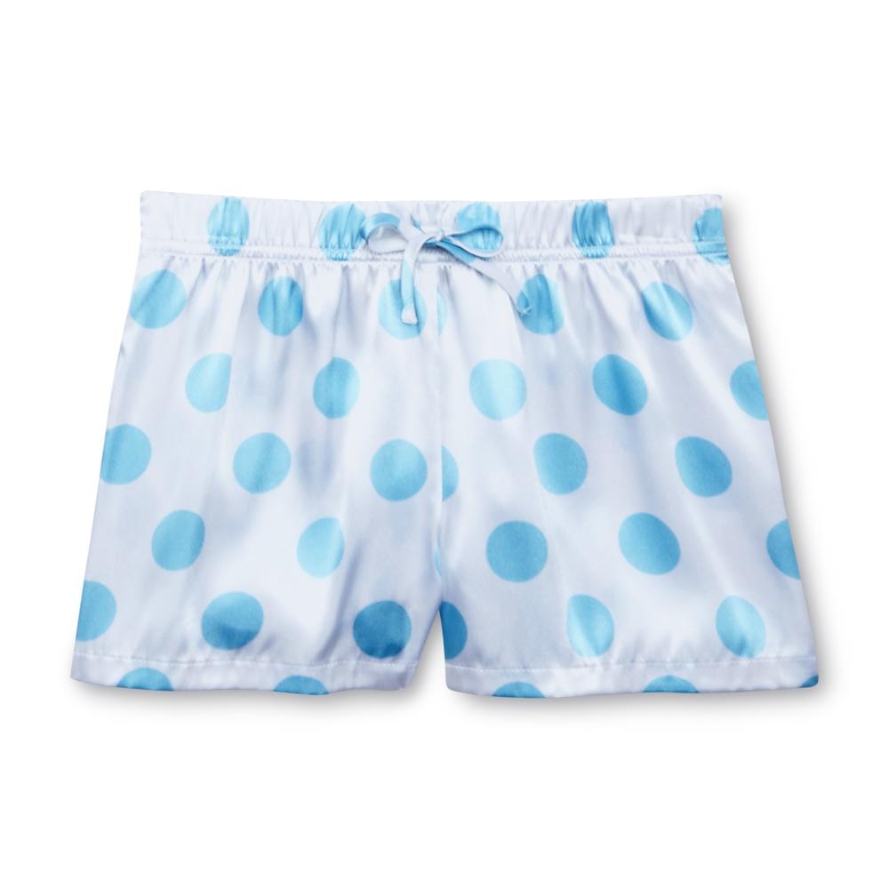 Joe Boxer Girl's Pajama Shirt & Shorts - Polka Dot