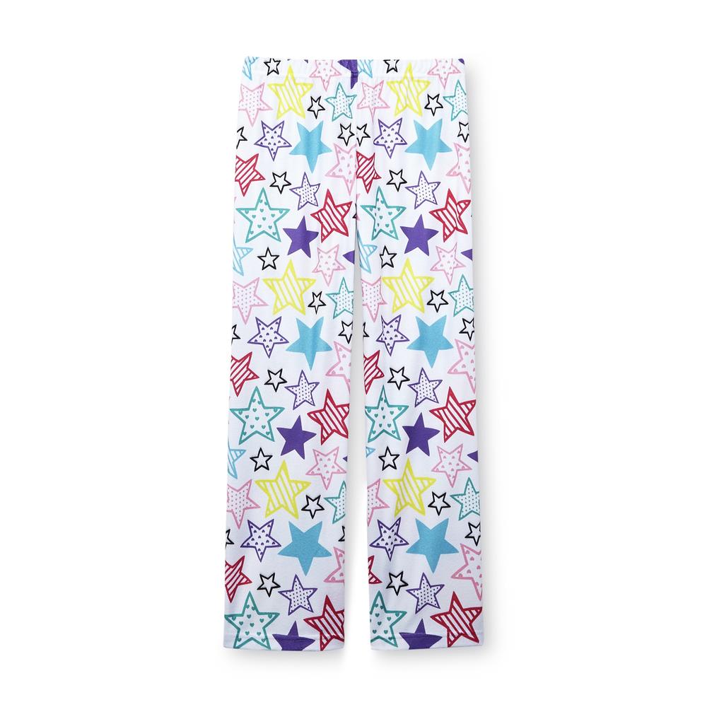 Joe Boxer Girl's Flannel Pajamas - Stars
