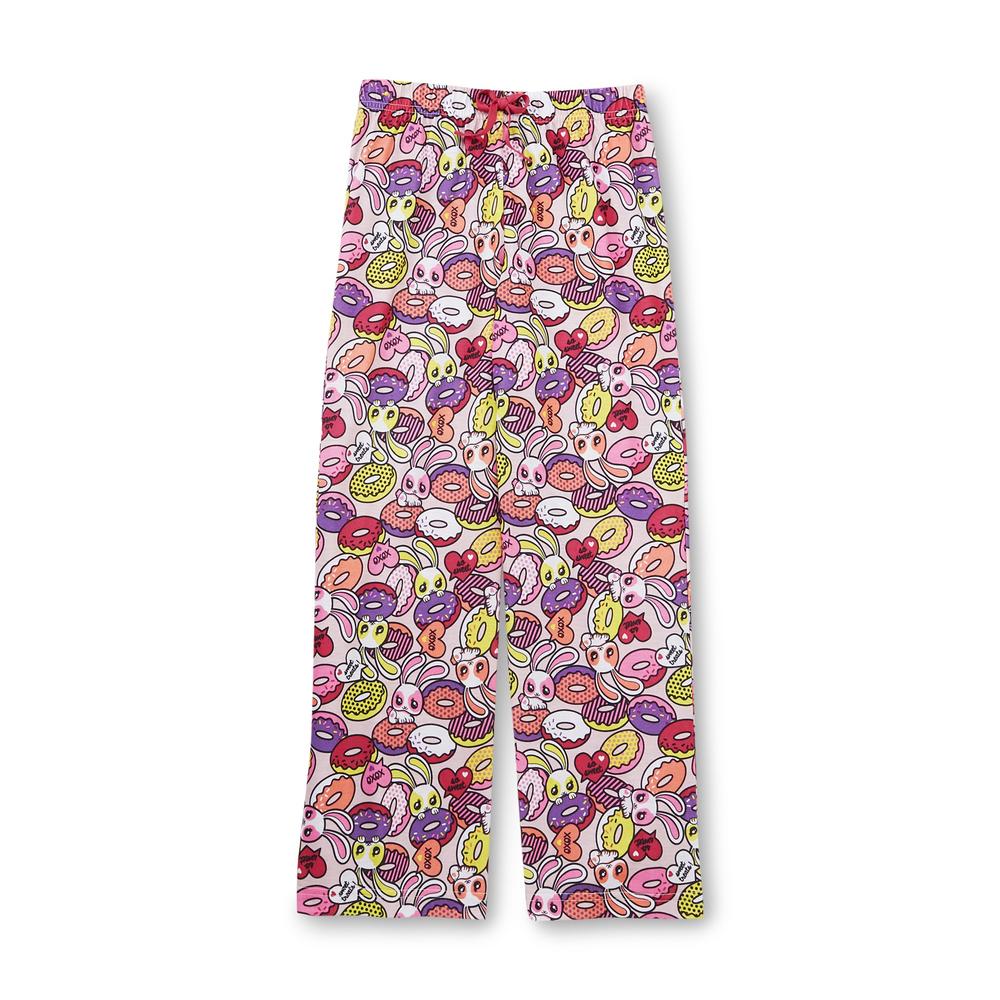 Joe Boxer Girl's Pajama Shirt  Pants & Shorts - Bunny & Hearts