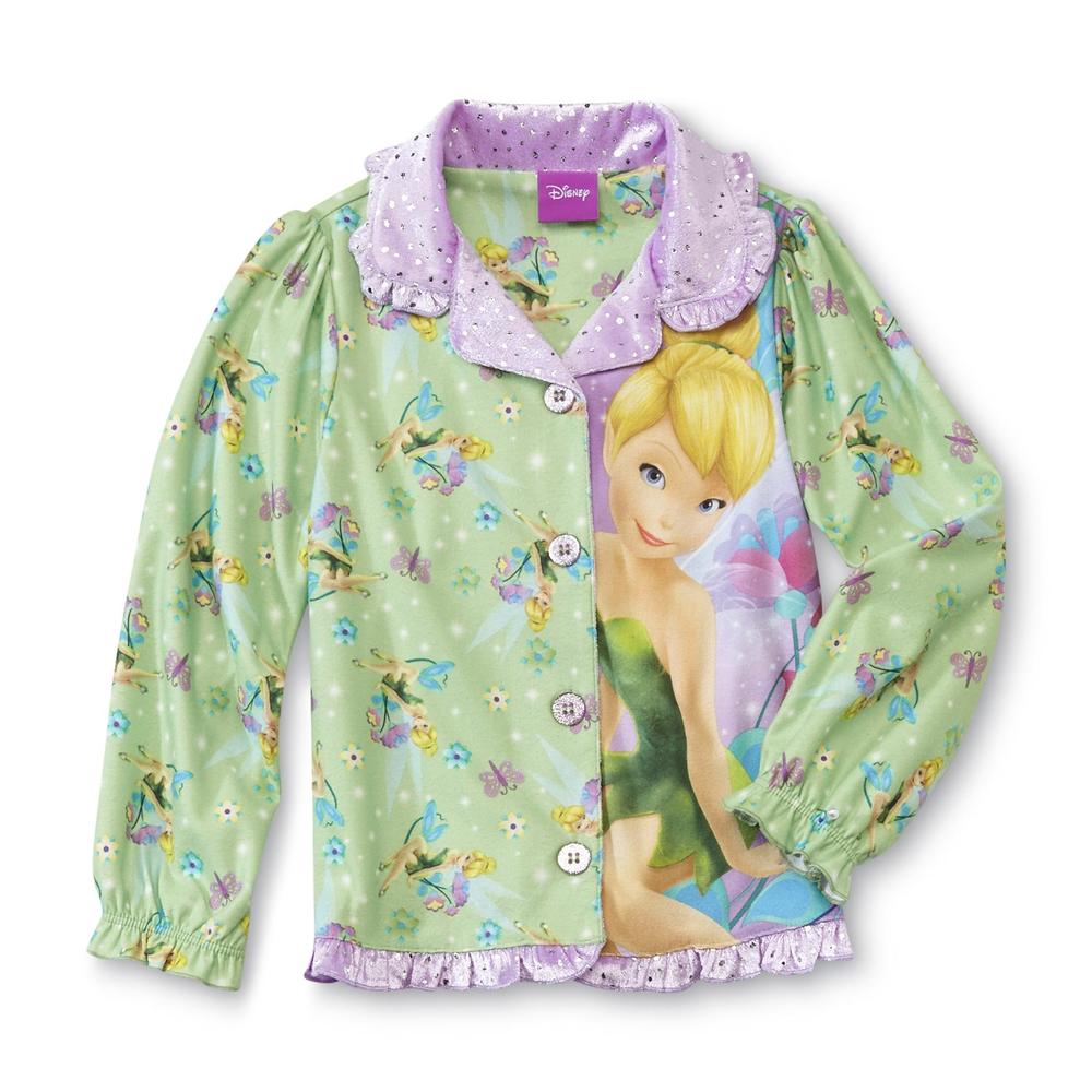 Disney Tinker Bell Toddler Girl's Pajama Top & Pants