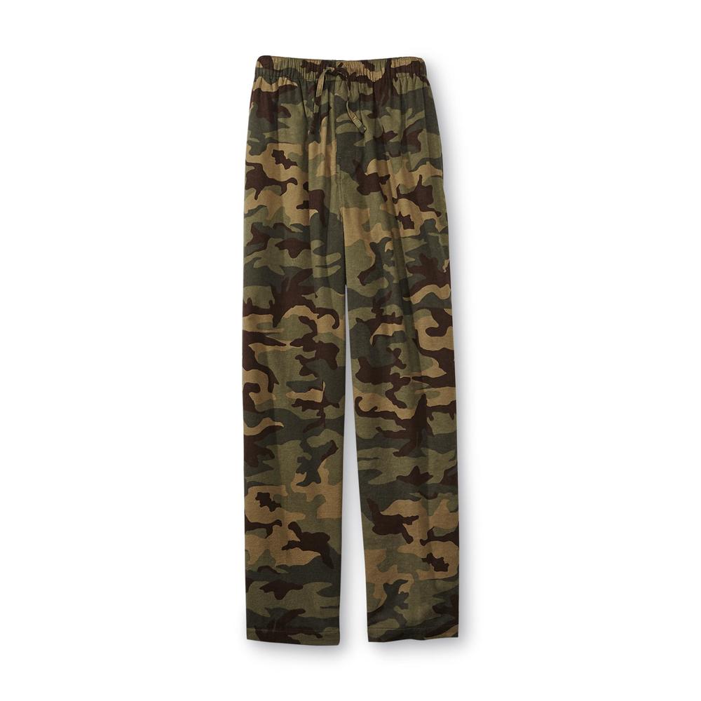 Joe Boxer Men's Big & Tall Flannel Pajama Pants - Camouflage