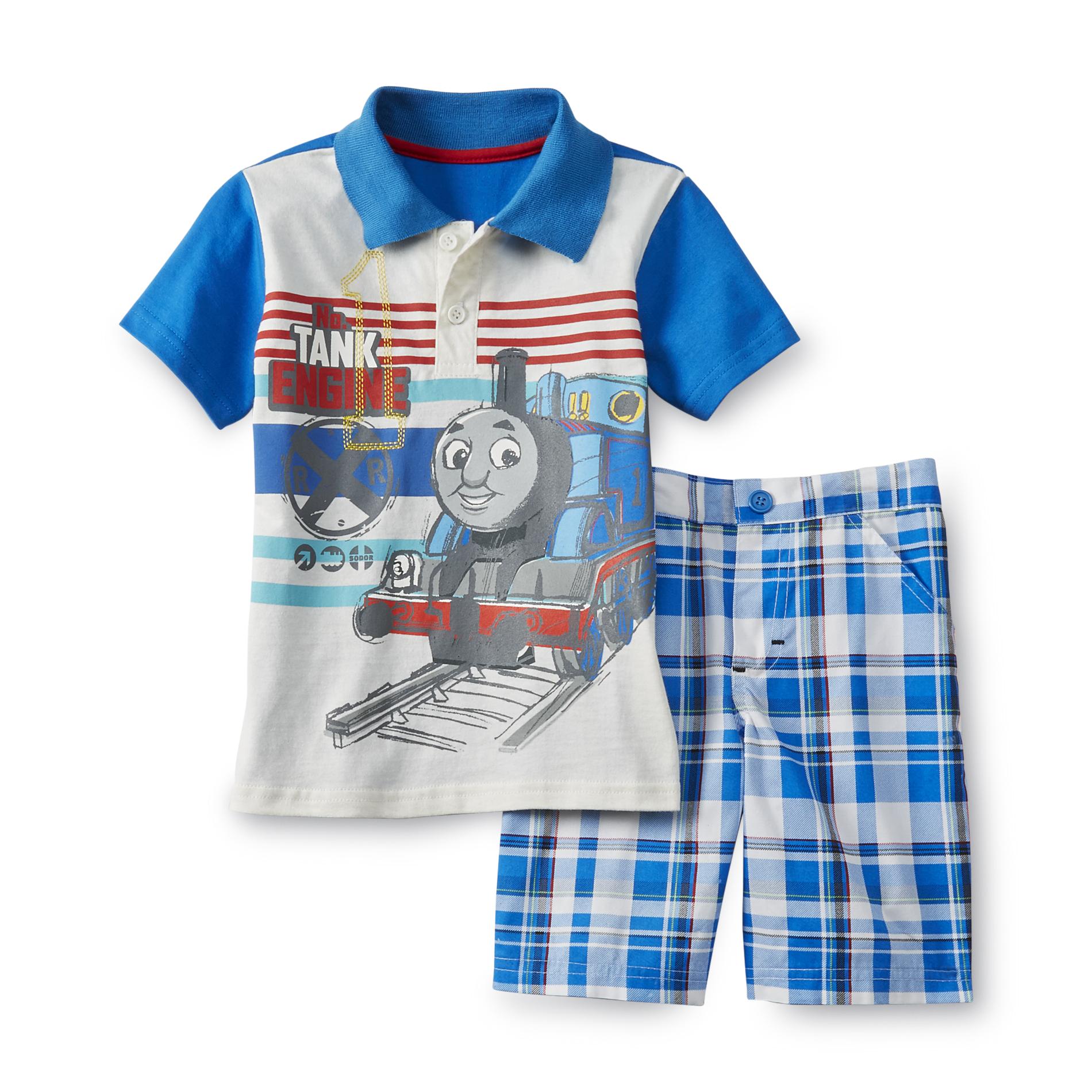 Thomas & Friends Toddler Boy's Graphic Polo & Shorts