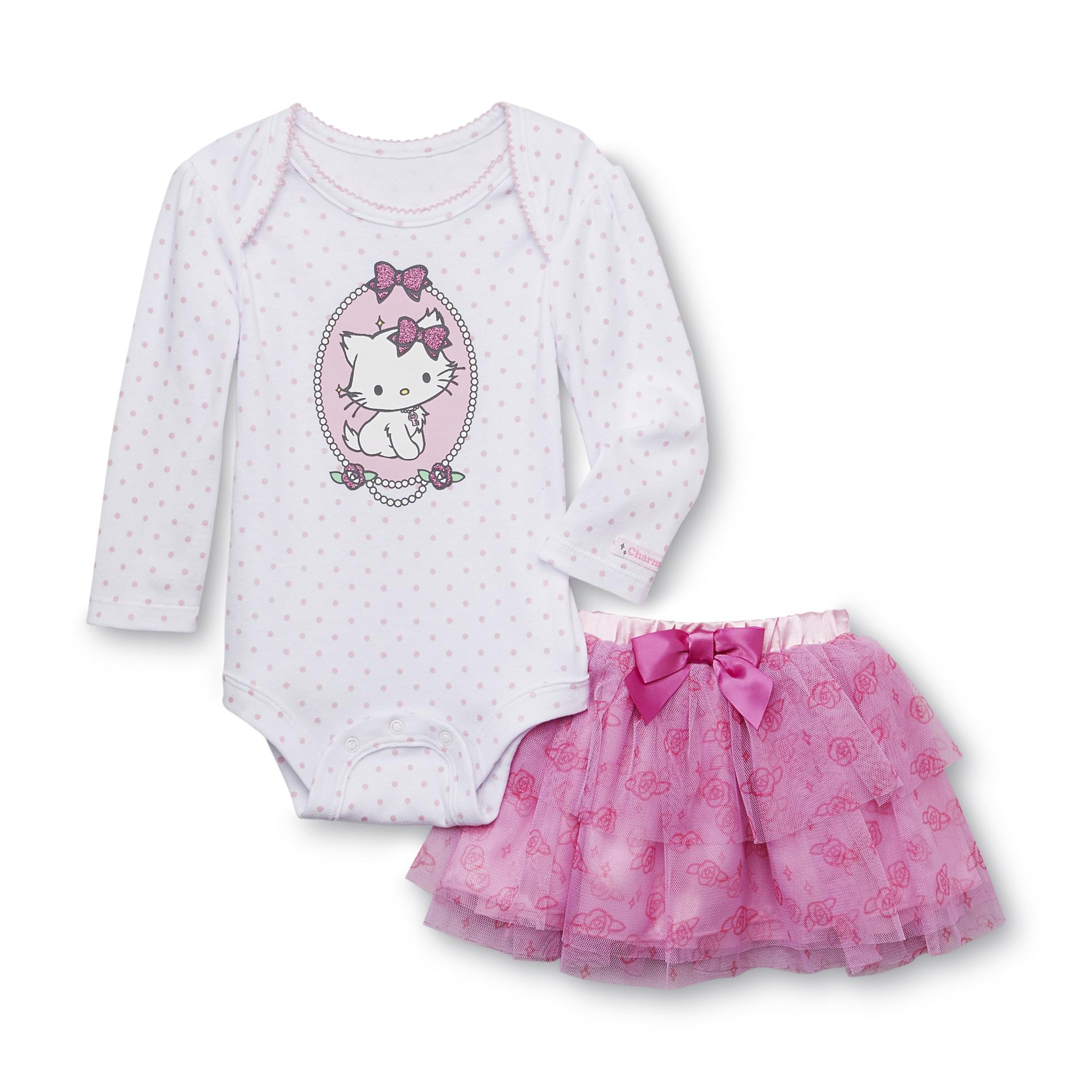 Hello Kitty Newborn Girl's Bodysuit & Tutu Skirt - CharmmyKitty