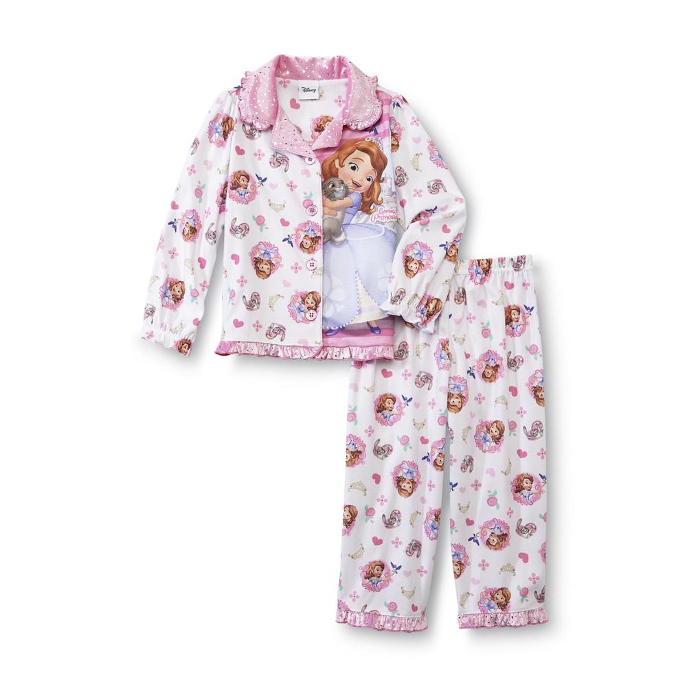 Disney Sofia the First Toddler Girl's Pajama Top & Pants