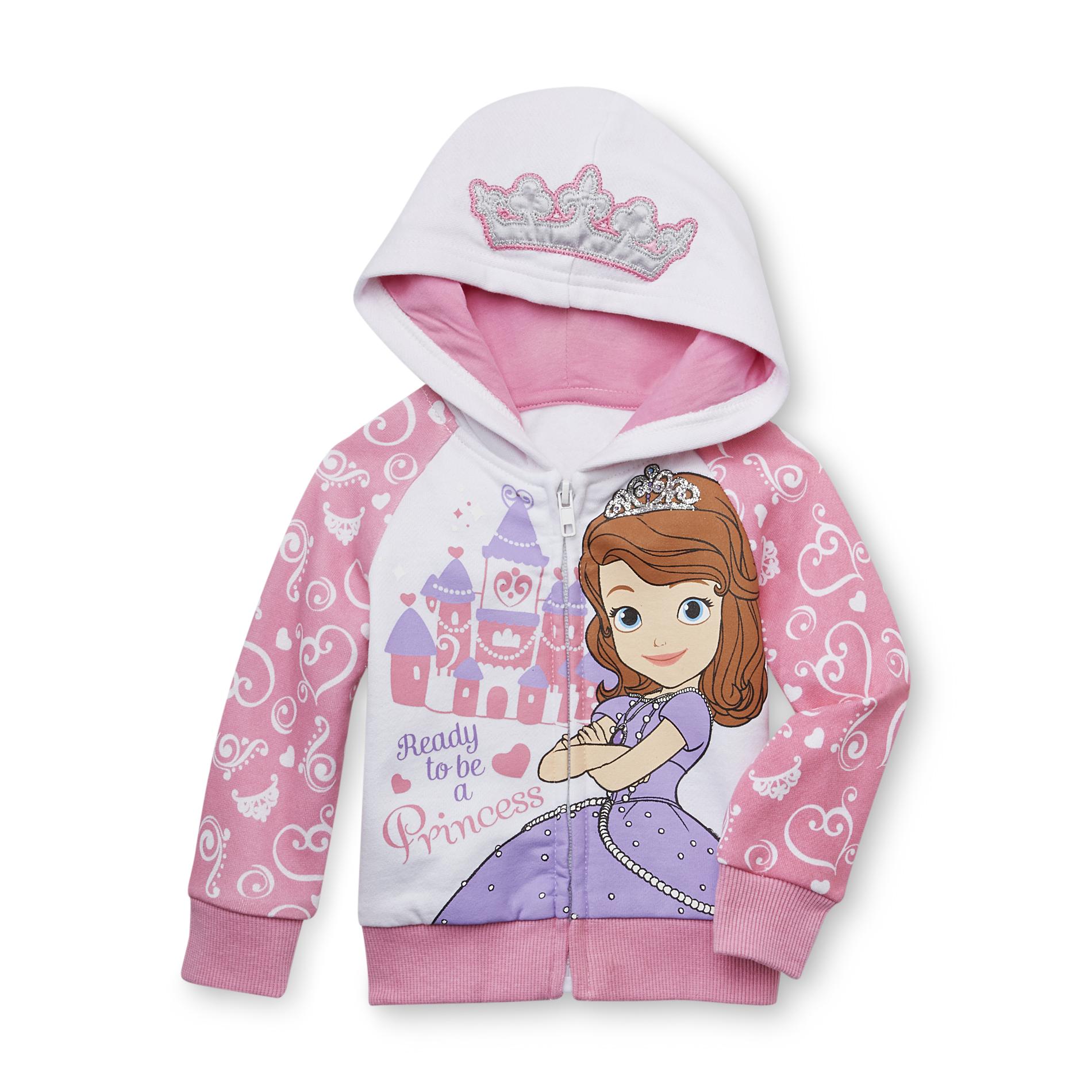 Disney Sofia the First Infant & Toddler Girl's Hoodie Jacket