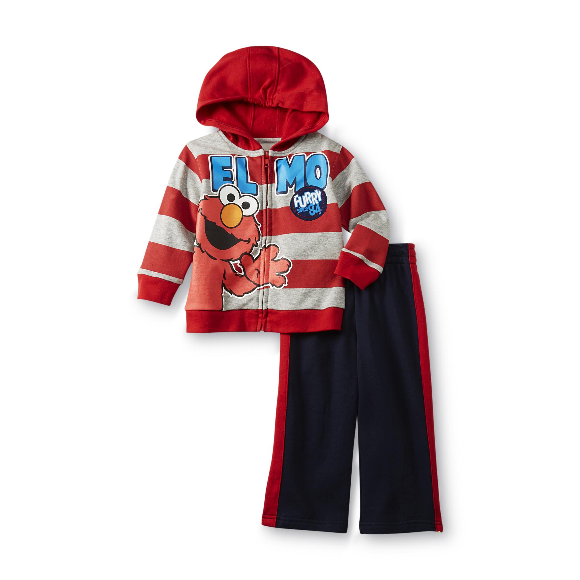 Sesame Street Infant & Toddler Boy's Hoodie Jacket & Pants - Elmo
