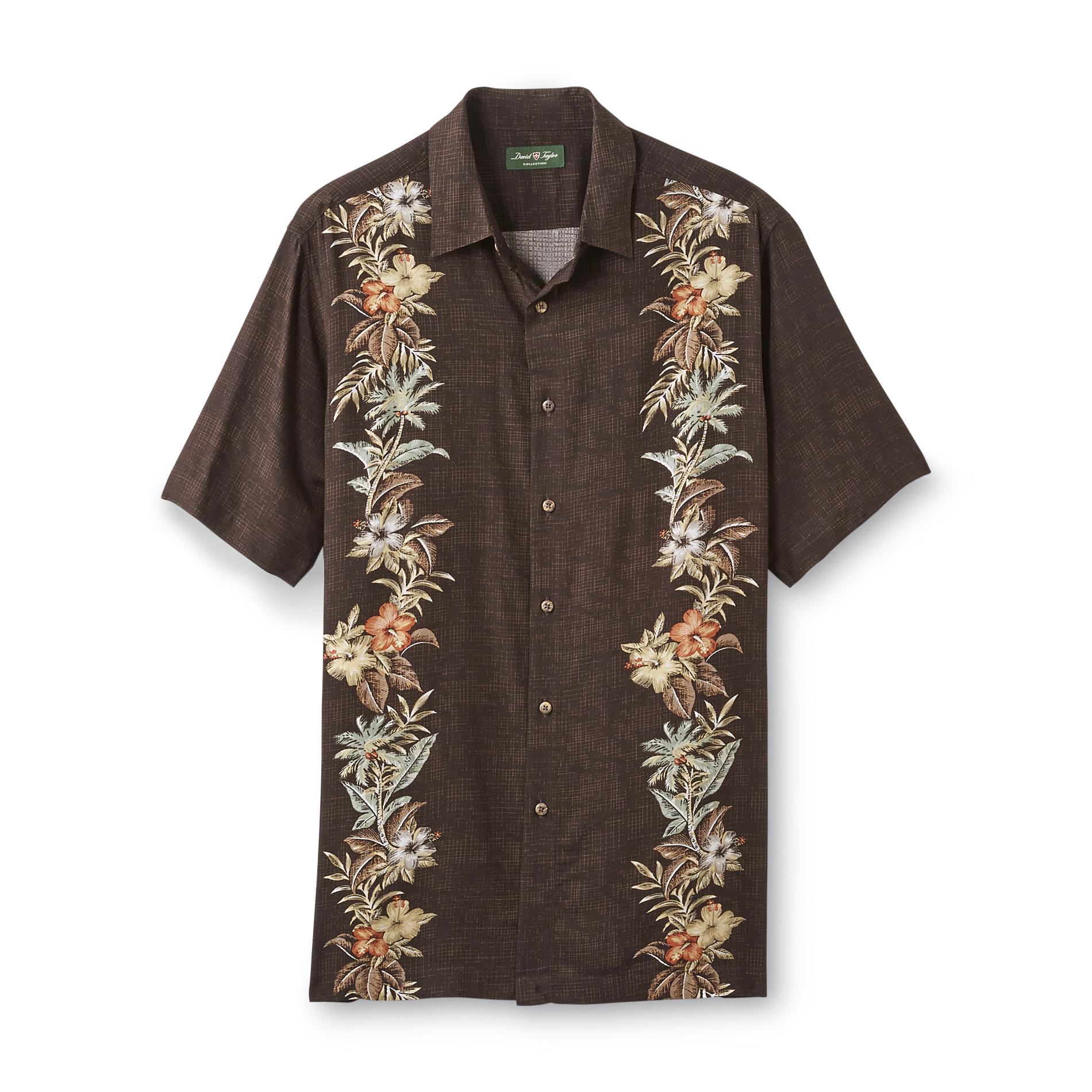 David Taylor Collection Men's Cabana Shirt - Tropical