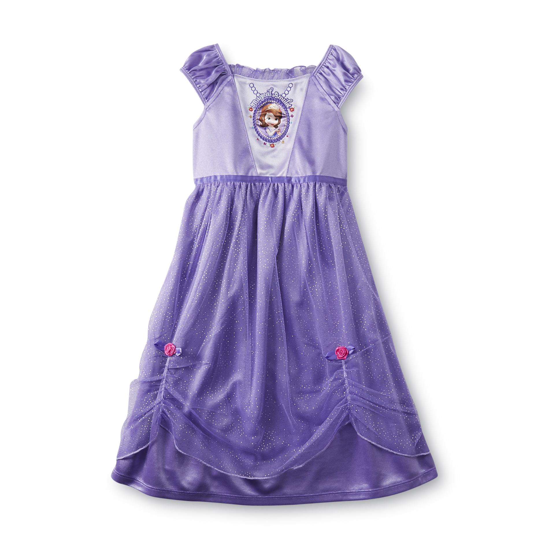 Disney Sofia the First Toddler Girl's Princess Nightgown
