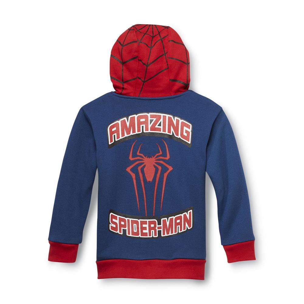 Marvel Spider-Man Toddler Boy's Hoodie Jacket - Visor