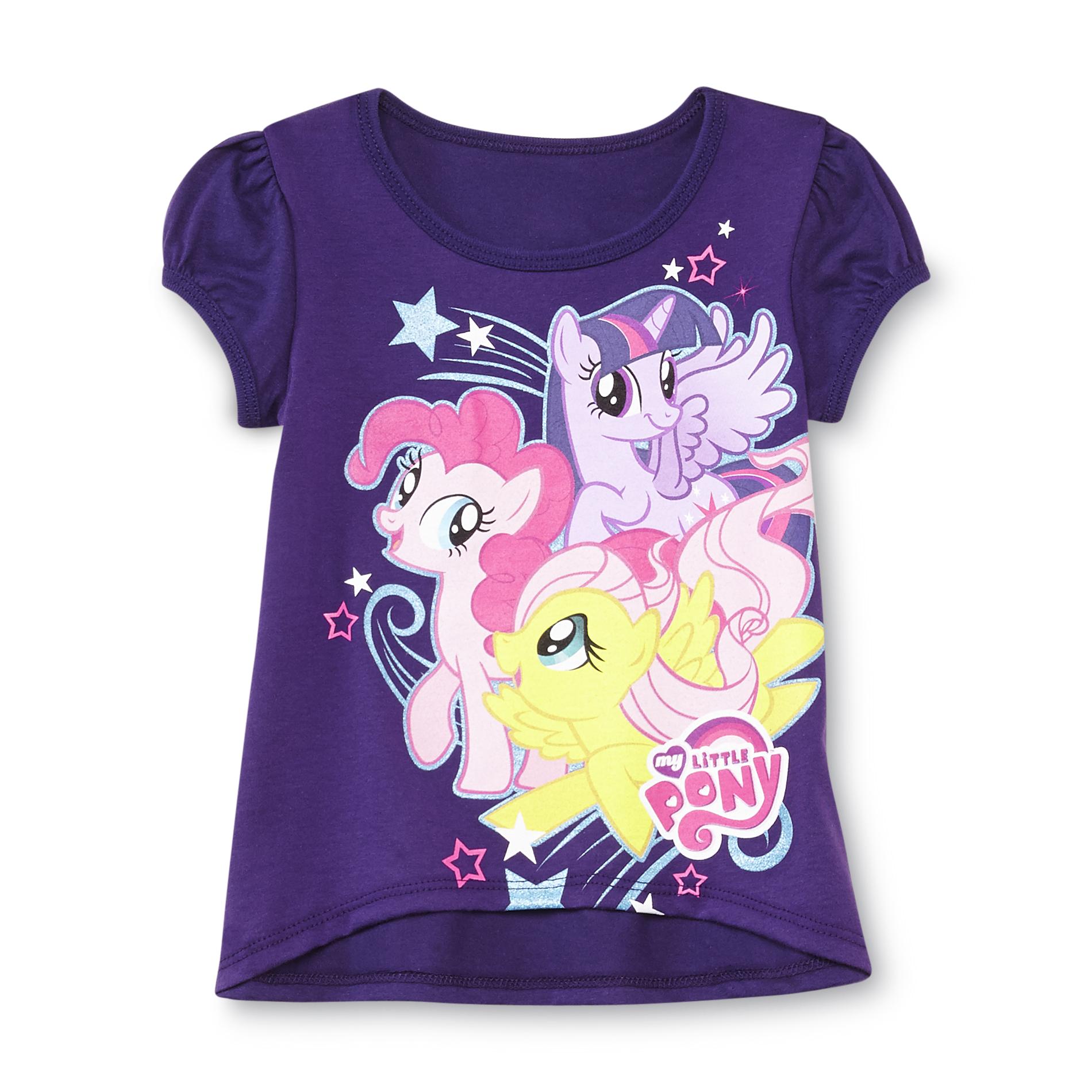 My Little Pony Toddler Girl's High-Low T-Shirt