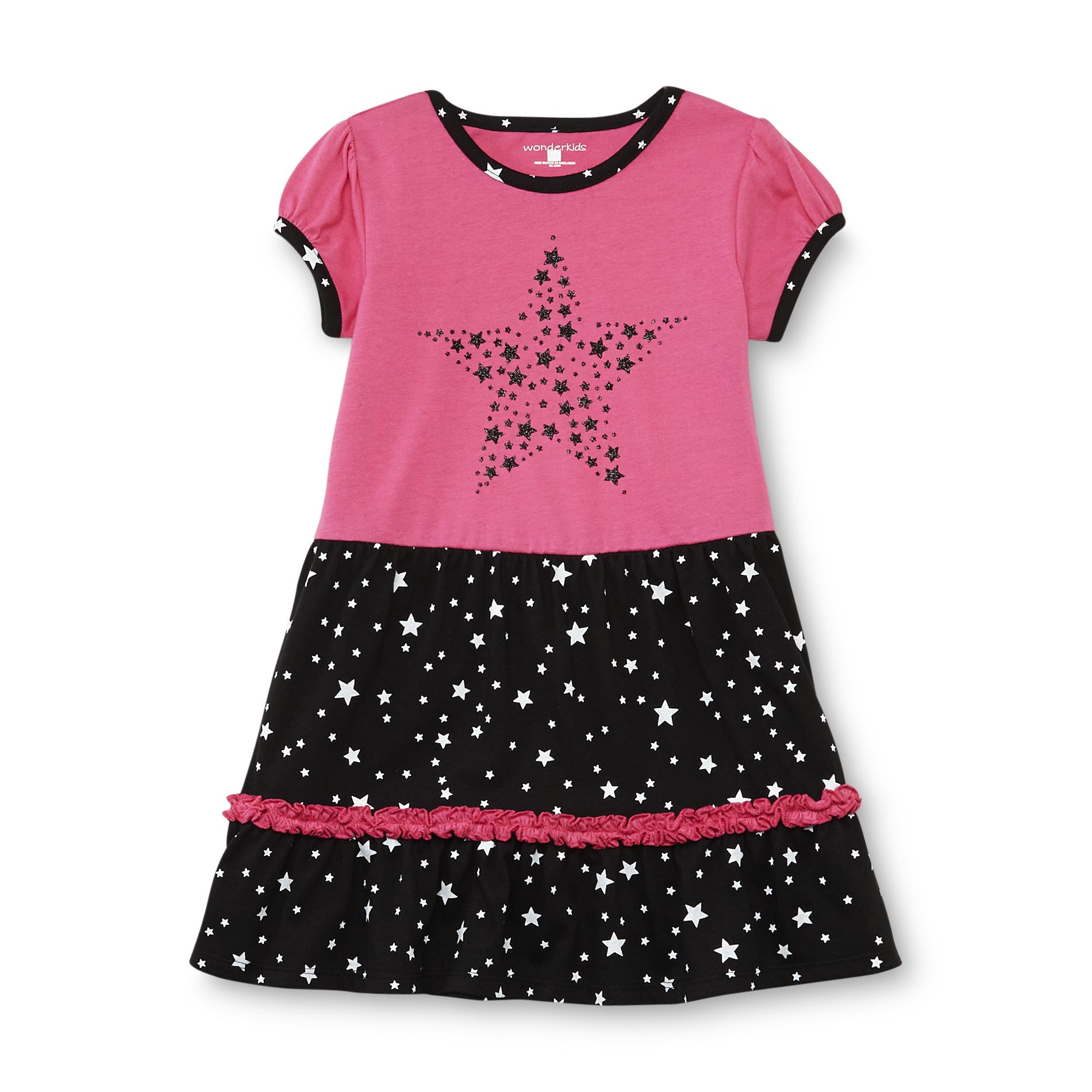 WonderKids Toddler Girl's Dress - Stars