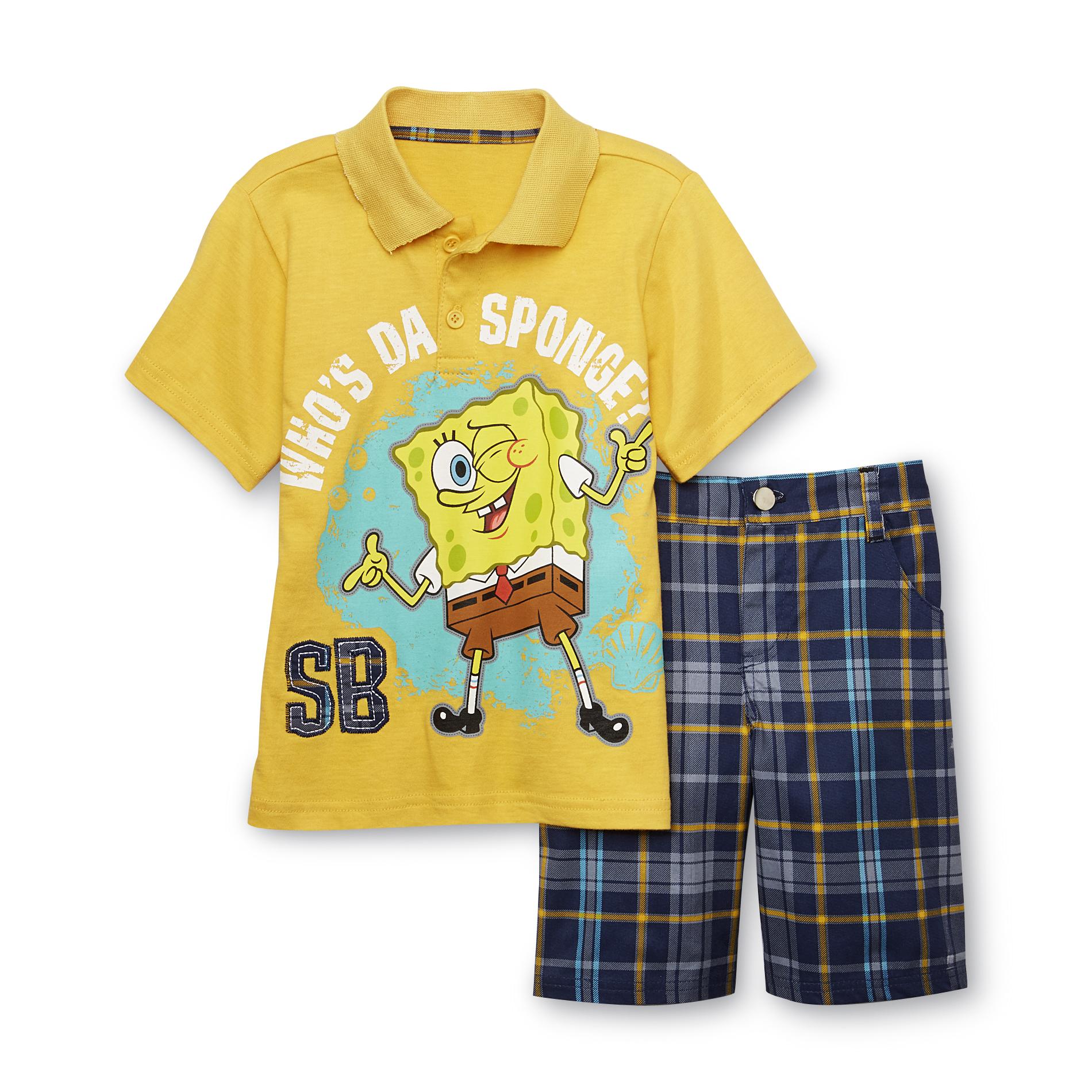 Nickelodeon SpongeBob SquarePants Toddler Boy's Polo Shirt & Shorts