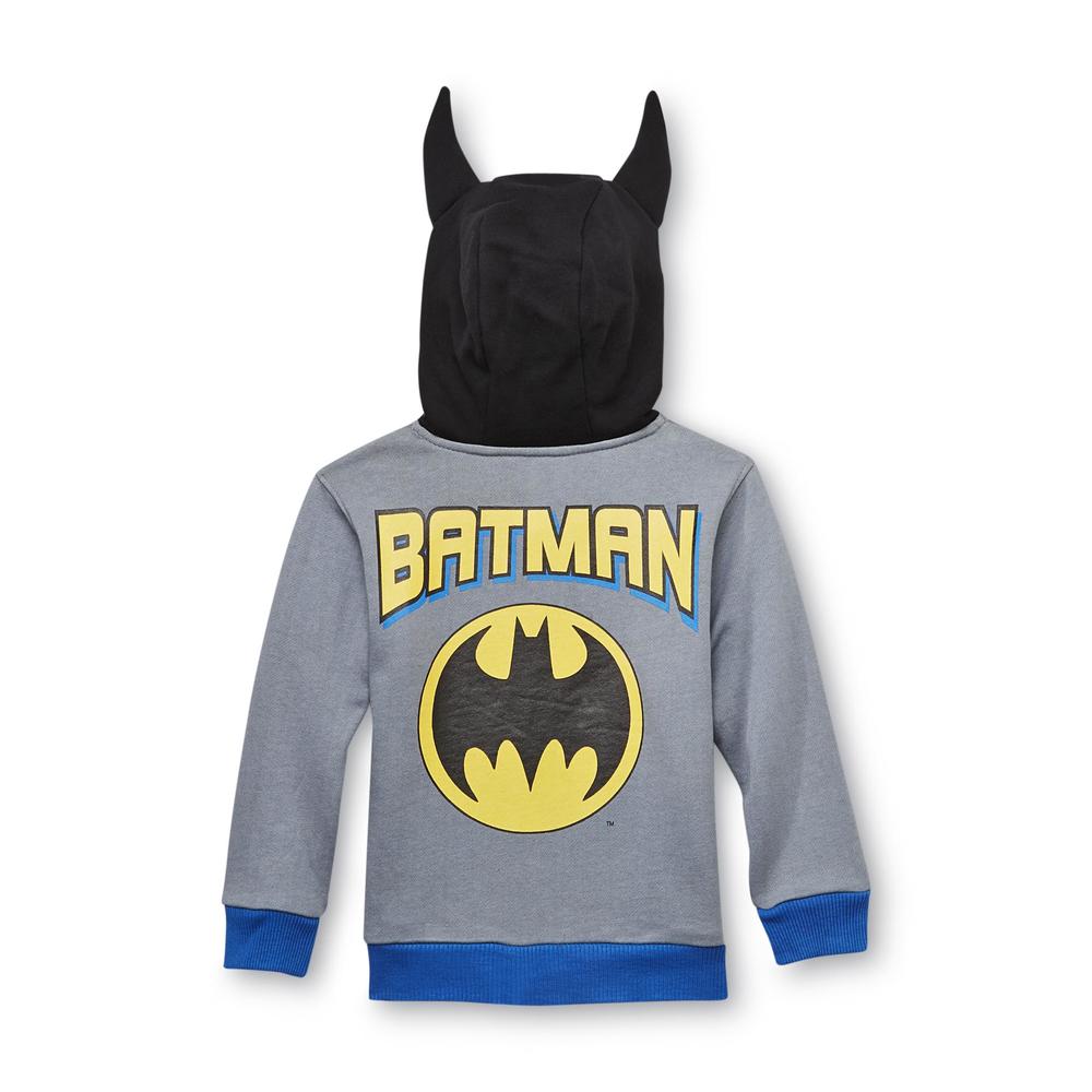 DC Comics Batman Toddler Boy's Hoodie Jacket - Visor