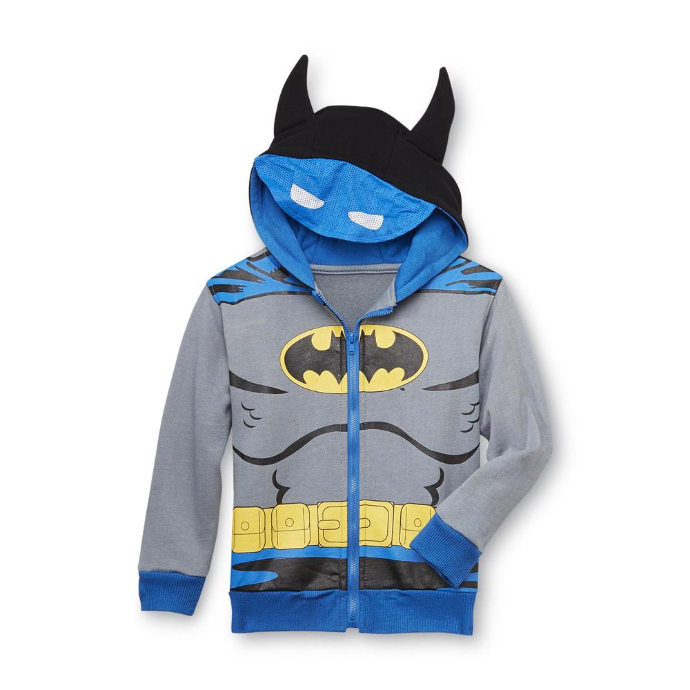 DC Comics Batman Toddler Boy's Hoodie Jacket - Visor