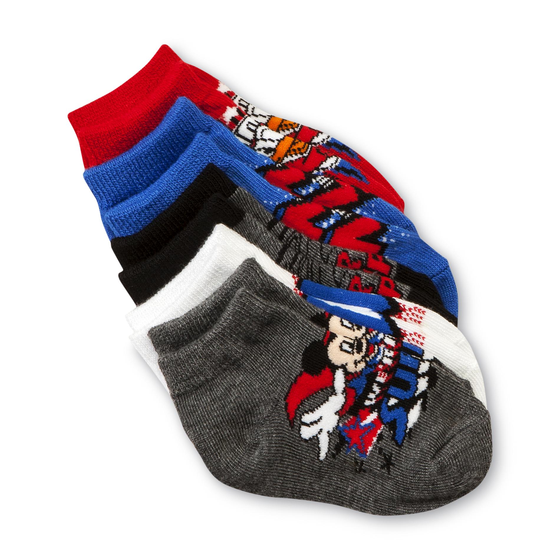 Disney Infant Boy's 5-Pairs Ankle Socks - Mickey Mouse